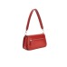 GUESS BORSA A SPALLA RED CON TRACOLLA REGOLABILE ESTRAIBILE CON LOGO LETTERING IN METALLO SILVER E MAXI LOGO TONO SU TONO	