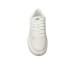 4US SNEAKERS IN LEATHER TOTAL WHITE DA UOMO CON LOGO LETTERING BLACK