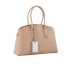 EMPORIO ARMANI BORSA A MANO MEDIUM TAUPE IN PELLE RIGENERATA	