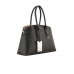 EMPORIO ARMANI BORSA A MANO MEDIUM BLACK IN PELLE RIGENERATA