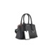 EMPORIO ARMANI MINI BORSA A MANO BLACK IN PELLE RIGENERATA	