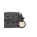 EMPORIO ARMANI MINI BAG CAMERA CASE DI CANVAS JACQUARD MONOGRAM ALL OVER E TRACOLLA IN CATENA ESTRAIBILE