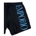 Emporio Armani Swimwear Costume boxer Nero con logo EMPORIO ARMANI