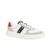 BLAUER SNEAKER IN LEATHER WHITE E SUEDE GREY