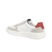 BLAUER SNEAKER IN LEATHER WHITE E SUEDE GREY