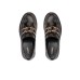 GUESS MOCASSINO BROWN CON LOGO 4G ALL OVER E LOGO IN METALLO GOLD