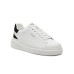 GUESS ELBINA SNEAKER IN LEATHER WHITE E BLACK