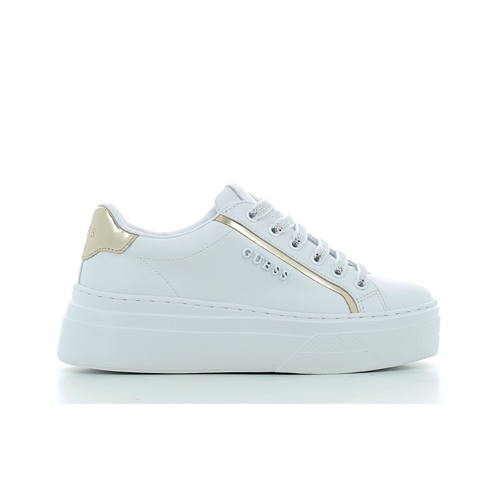 GUESS SNEAKERS AMERIA BIANCA ECOPELLE 