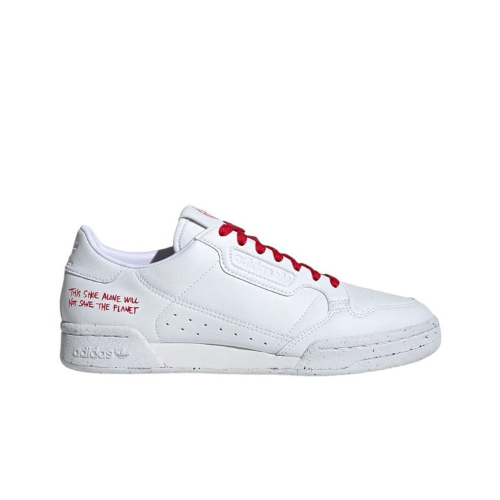 Adidas Originals CONTINENTAL 80 Sneakers bianca in pelle