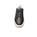 4US SNEAKER IN LEATHER TOTAL BLACK DA DONNA