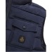 REFRIGIWEAR MELVI VEST GILET BLU DA UOMO CON TASCHINO NELLA PARTE ANTERIORE 