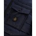 REFRIGIWEAR JOSH JACKET GIUBBOTTO CON CAPPUCCIO DA UOMO BLU CON TASCHINO 