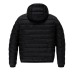 REFRIGIWEAR JOSH JACKET GIUBBOTTO CON CAPPUCCIO DA UOMO NERO CON TASCHINO 