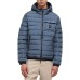 REFRIGIWEAR LEADER JACKET GIUBBOTTO CON CAPPUCCIO DA UOMO AZZURRO 