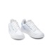 Adidas Originals SUPERCOURT Sneakers bianca in pelle con inserti celesti 