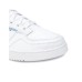 Adidas Originals SUPERCOURT Sneakers bianca in pelle con inserti celesti 