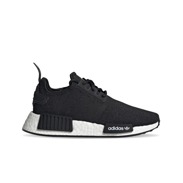 Adidas Originals NMD_R1 J PRIMEBLUE Sneakers bassa nera in tessuto 