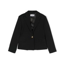 MOSCHINO BLAZER MONOPETTO BLACK 