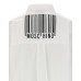 MOSCHINO CAMICIA IN COTONE A MANICA LUNGA WHITE