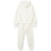 MOSCHINO COMPLETO FELPA+PANTALONE IN COTONE WHITE