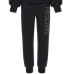 MOSCHINO COMPLETO FELPA+PANTALONE IN COTONE BLACK