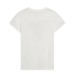 MOSCHINO T-SHIRT IN COTONE A MANICA CORTA WHITE CON LOGO LETTERING BLACK E TEDDY BEAR