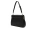 GUESS SYLVIE BORSA A SPALLA NERA IN ECO-PELLE