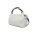 GUESS CRUISE BORSA A MANO BIANCO CON MANICO INTRECCIATO