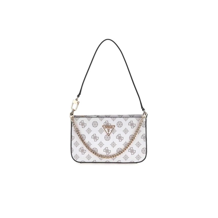 GUESS NOELLE MINI BORSA A SPALLA LOGO ALL-OVER