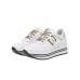 NERO GIARDINI SNEAKER IN LEATHER TOTAL WHITE