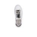 NERO GIARDINI SNEAKER IN LEATHER TOTAL WHITE, BLACK E PLATINUM