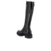 NERO GIARDINI STIVALE IN LEATHER TOTAL BLACK DA DONNA