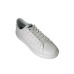 ICON SNEAKER IN LEATHER WHITE CON LOGO LETTERING 