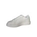 ICON SNEAKER IN LEATHER WHITE CON LOGO LETTERING 