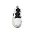 ICON SNEAKER WHITE CON PATCH CON LOGO LETTERING BLACK 