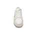 ICON SNEAKER WHITE SILVER CON LOGO LETTERING CON BORCHIE SILVER