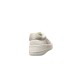 ICON SNEAKER WHITE SILVER CON LOGO LETTERING CON BORCHIE SILVER