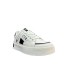 ICON SNEAKER TOTAL WHITE E BLACK CON LOGO LETTERING 