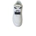 ICON SNEAKER IN LEATHER WHITE CON MAXI LOGO LETTERING ICON 