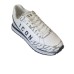 ICON SNEAKER IN LEATHER WHITE CON LOGO LETTERNG 