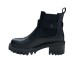 ICON STIVALETTO IN LEATHER BLACK 