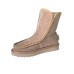 ICON STIVALETTO BEIGE CON PELLICCIA INTERNA 