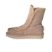 ICON STIVALETTO BEIGE CON PELLICCIA INTERNA 