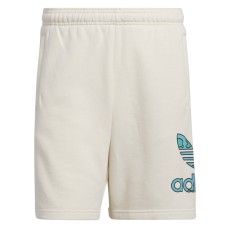 Adidas Originals Pantaloncini crema con logo 