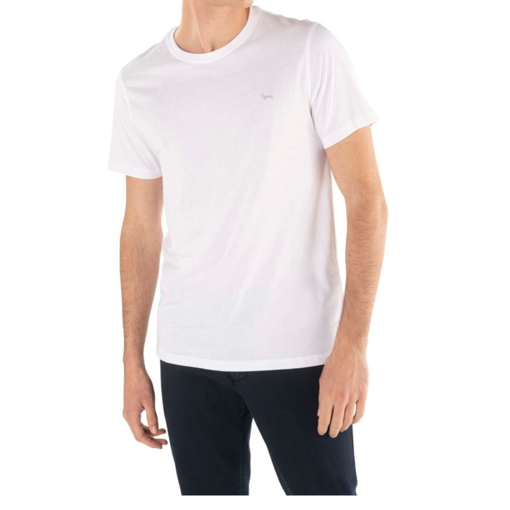 Harmont&Blaine T-Shirt a manica corta in cotone Bianca 