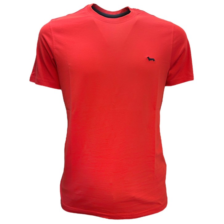 Harmont&Blaine T-Shirt Rossa a manica corta in cotone