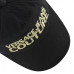 Versace Jeans Couture Cappello Unisex Nero con logo ricamato oro 