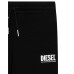 Diesel Pantalone sportivo Nero in cotone