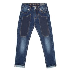 JECKERSON JEANS RAGAZZO CON TOPPA ALCANTARA BLU