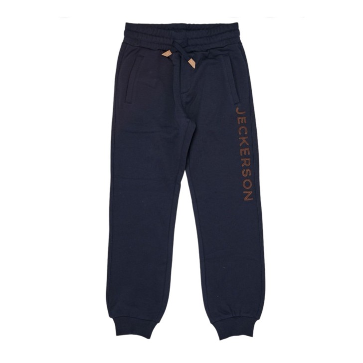 JECKERSON PANTALONE RAGAZZO IN FELPA BLU